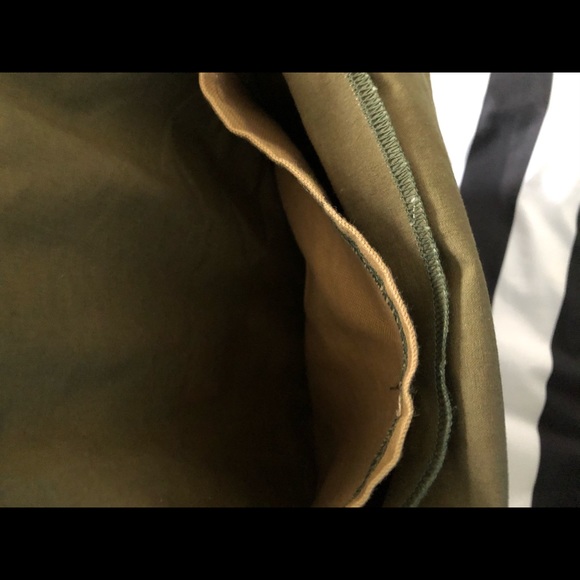 Side Body Bag Real Cow Hid  Canvas Leather Strap - Picture 13 of 15